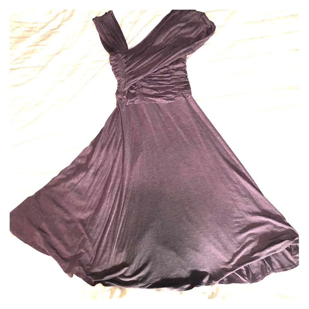 Anthropologie, violet, super soft dress